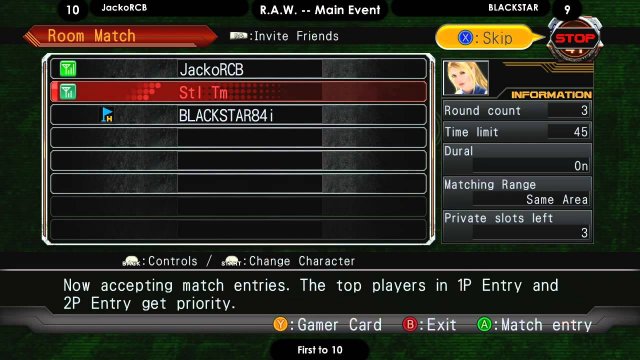 R.A.W. #7!  JackoRCB vs. BLACKSTAR, FT10!!  The Judgement 6 B.Sarah Death Match Special!!!