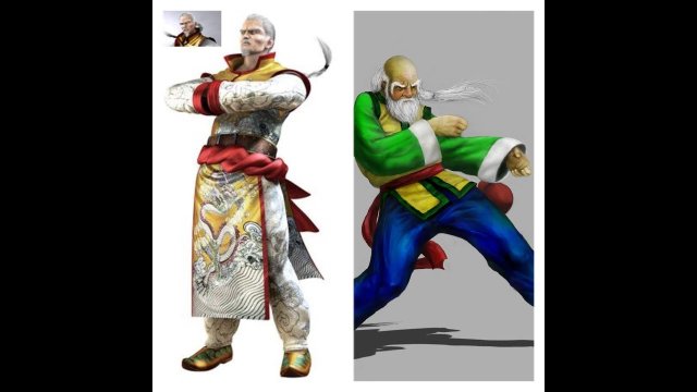 Virtua Fighter 5 Final Showdown  Lau Chan & Shun Di combo showcase