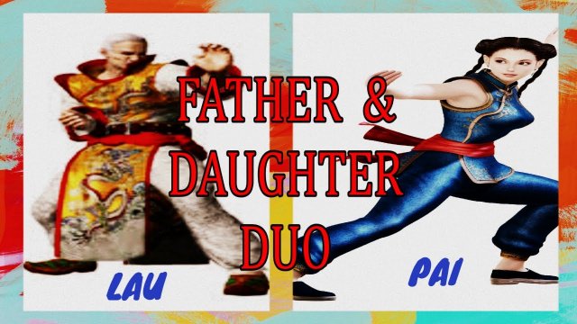 Virtua Fighter 5: Final Showdown gameplay Xbox Live- Father & Daughter Duo. (Lau & Pai Chan) X