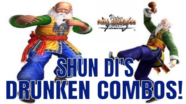 Virtua Fighter 5: Final Showdown- Shun Di's Drunken Combos! (Xbox Live/ PSN Gameplay)