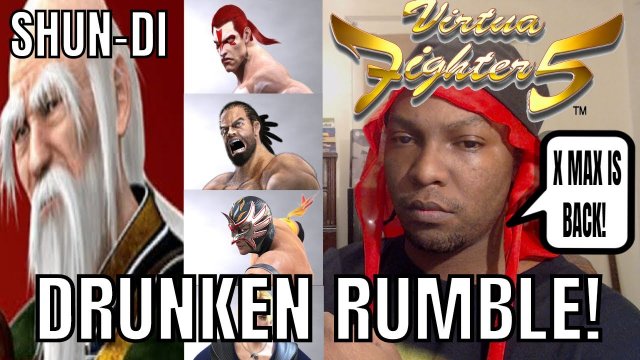 VF5FS- THE DRUNKEN RUMBLE! (Virtua Fighter 5: Final Showdown)- Shun-Di Matches, FGC, Gaming.