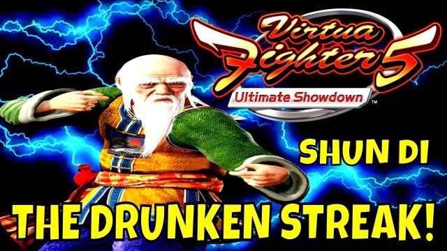 VF5US- THE DRUNKEN STREAK! (Virtua Fighter 5: Ultimate Showdown)- Shun Di Matches, Gaming, FGC.