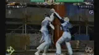 VF3tb vs VF4 10on10 battle Arashi(JA) vs King(PA)