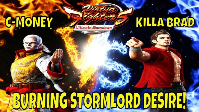 VF5US- BURNING STORMLORD DESIRE! (C-Money VS Killa Brad 3!)- Lau Chan VS Brad Burns Matches, FGC.