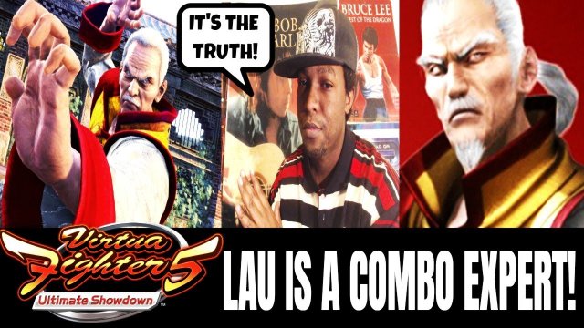 VF5US- LAU IS A COMBO EXPERT! (Virtua Fighter 5: Ultimate Showdown)- Lau Chan Gameplay, FGC.