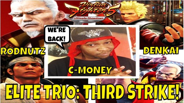 VF5US- TRIPLE THREAT TRIO: THIRD STRIKE! (Virtua Fighter 5: Ultimate Showdown)- Lau Chan Gameplay.