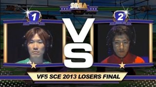 VF5 Sega Cup Europe 2013 • Losers Final • Choufu K·K Sarah vs Ash